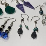 Lot Of 5 Women's Pierced Costume Earrings Dangle Beaded Photo 7