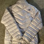The North Face Purple Women’s Puffer Coat Photo 3