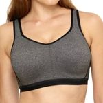 Wacoal Grey Heather Underwire Sport Bra 855229 Photo 0