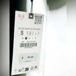 ZARA Women’s Ruched Chocker Black Crepe Dress Size S NWT Photo 10