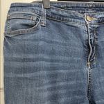 a.n.a  Dark Blue Wash Wide Leg Crop Jeans - Size 18W Photo 1