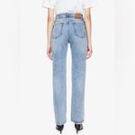 ANINE BING NWT Kat Jean in Destructed Light Blue Photo 1