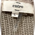 Entro  Knit Long Sleeve Open Sherpa Shacket Cardigan With Pockets! Photo 5