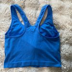 Blue sport crop top Photo 2