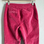 Boden Velvet Pants Women’s US 4L Pink Bright‎ Luxe Straight Leg Barbiecore Size undefined Photo 5