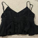 Cotton Candy LA  Black Top Crop Photo 1