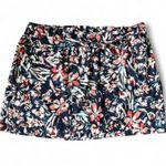 st. john's bay  Active Plus Size Athletic Skort w/ Tie Belt, Blue Floral Print 2X Photo 0