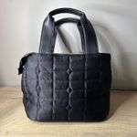 Jill Stuart JILL by Quilted Puffy Bow Mini Tote Bag Handbag Coquette Neutral Photo 2