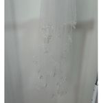 Beautiful Strapless Fit & Flare Wedding Dress + Veil Size XS White Photo 12