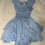 Princess Polly Blue Romper Photo 1