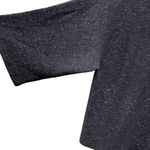 Eileen Fisher Womens Gray Sparkle Knit Blouse Merino Wool Blend Size L Photo 4