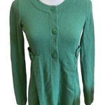 Banana Republic  Green Cashmere Wool Cardigan Sweater S Photo 0