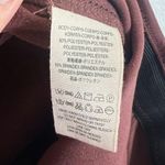 Free People ‎ Faux Suede Leggings Size 26 Burgundy Brown Fitted Pants Women Photo 7