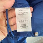 Anthropologie Mare Mare X Cobalt Blue Curved Hem Cropped Wide Leg Pants Medium Photo 9