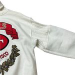 Vintage Spirit Cliff Engle SF 49ers Turtleneck Sweatshirt 90s Size Large White Photo 7