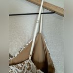 Guess  Nude Lined White Lace Mini Dress size Small Bride Bachelorette SL Tyela Photo 8