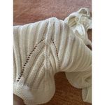 Knitted Cream Stretch Sleeveless Top Size S Photo 6