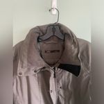 Nau Brown 100% Goose Down Feather Ski Quilted Winter Jacket SZ S Photo 2