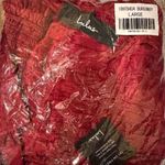 Lulus NWT Whirlwind Romance Burgundy Satin Floral jacquard Two piece set. Photo 6