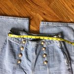 ZARA Pearl Button High-Waisted Women Jeans Photo 7