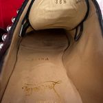 Christian Louboutin  Black croc embossed leather and Silver Studded Oxfords Photo 4