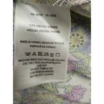 Maeve  Anthropologie‎ Floral Striped Blouse Small Long Sleeve Boho Relax Career Photo 4