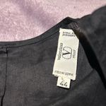 Valentino Garavani Valentino Vintage Black Ruffled Long Sleeve Blouse Photo 2