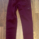 FIGS XXS petite Burgundy  pants Photo 0