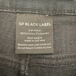 Nordstrom SP Black Label Jeans Women’s 29 's  Black Distressed Skinny Mid… Photo 3