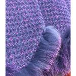 (NWOT) Basyanu Vintage Purple Alpaca
Wool Faux Fur Trim Coat
Cardigan Size L Size L Photo 7