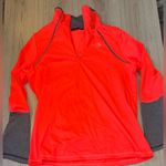 The North Face  Women's pink and Gray quarter zip Sweatshirt sweater Photo 0