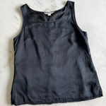 Pendleton  Silk Tank Top Sleeveless Blouse Casual Black Top Size M Photo 0