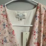 Jun & Ivy  Floral Dress in Pink, Yellow, and Blue Size XXS Photo 2
