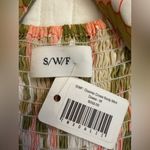 S/W/F Duomo Floral Cross Halter Neck cutout mini dress Green Size M Photo 5