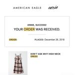 American Eagle  Don’t Ask Why High Neck Dress Photo 9