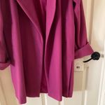 J. G. Hook Vintage 1980s 100% Wool Long Winter Coat Raspberry Size 6 NWT RARE Pink Photo 1