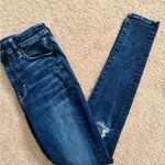 American Eagle  Outfitters Women’s Super Hi Rise Jegging Size 4 Medium-Dark Wash Photo 4