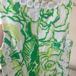 Lilly Pulitzer  Green and White Floral Dress Photo 2