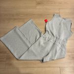 Spanx NWT  AirEssentials Jumpsuit Light Grey Heather Sleeveless Size M Photo 8