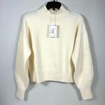 & Other Stories & Other Stories Mock Neck Jumper Sweater Off White Small NWT Photo 2