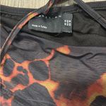 ASOS  Black and Orange Mini Dress NWT Photo 3