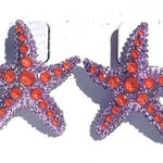 Betsey Johnson STARFISH STUD MERMAID COLLECTION EARRINGS Photo 0