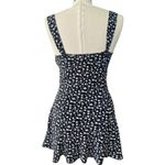 Vtg 80s California Dynasty Babydoll Floral Black Slip Dress Size L Whimsigoth Size L Photo 1