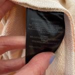 Tibi  Blanket Stripe Dress Pale Blush Pink Cutout Side VNeck Sleeveless Size 8 Photo 4