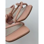 Intentionally Blank Heeled Sandal Pink Nude Size 8 Strappy Block Heel Photo 12