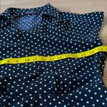 Unique spectrum  Polka Dot Blouse in Black and White Photo 5