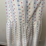 Loft Spaghetti Strap Swiss Dot MIDI Dress Photo 8