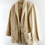 Madewell  Lightspun Dorset Cotton Gauze Blazer Jacket Dune Tan XXS Photo 6