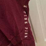 PINK - Victoria's Secret Victoria Secret Pink maroon quarter zip Photo 2