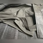 SheIn Black Faux Leather Skater Mini Skirt with Pleats Photo 5